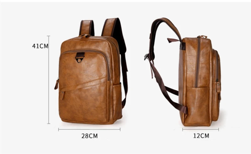 Sac à dos en cuir pour homme