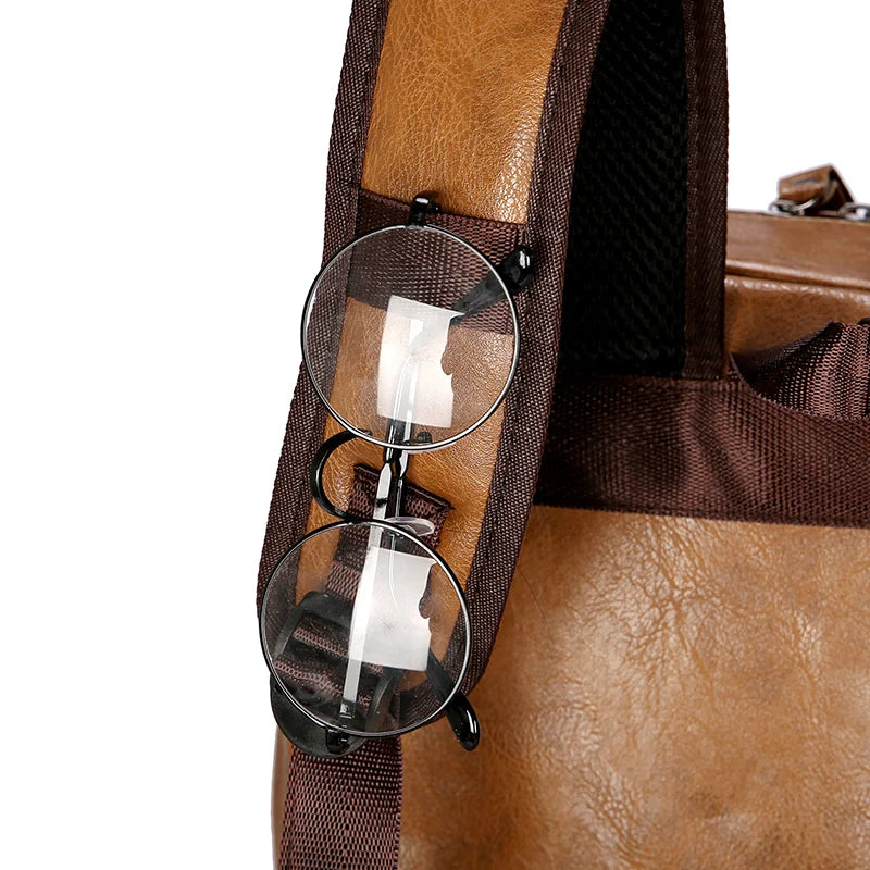 Sac à dos en cuir pour homme