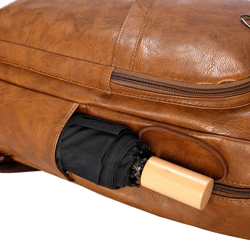 Sac à dos en cuir pour homme