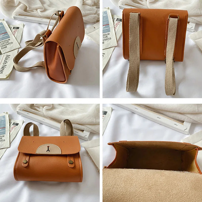 Sac à dos pour enfant en cuir, sacs d'école pour enfants de la maternelle, sac initié pour garçons et filles, petite taille