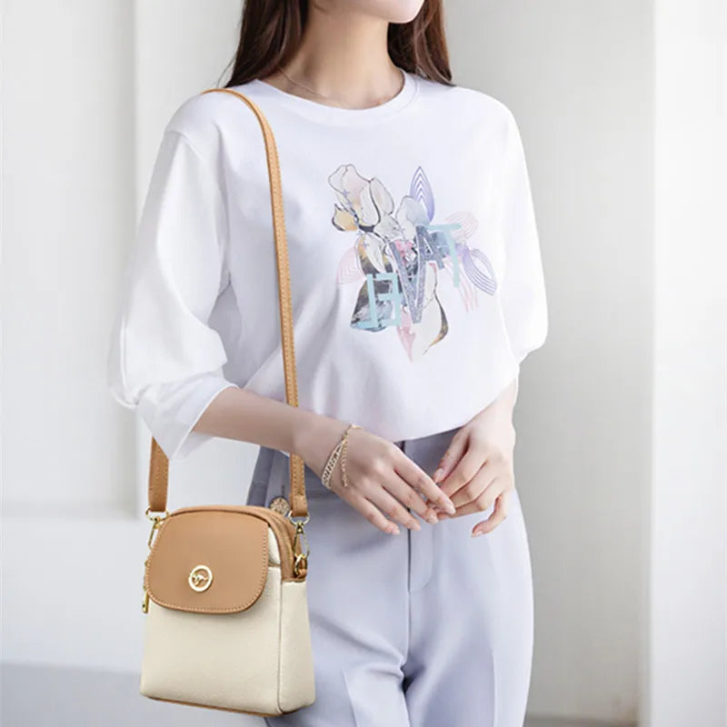 Sac en bandoulière en cuir femme– Élégance moderne et fonctionnalité au quotidien