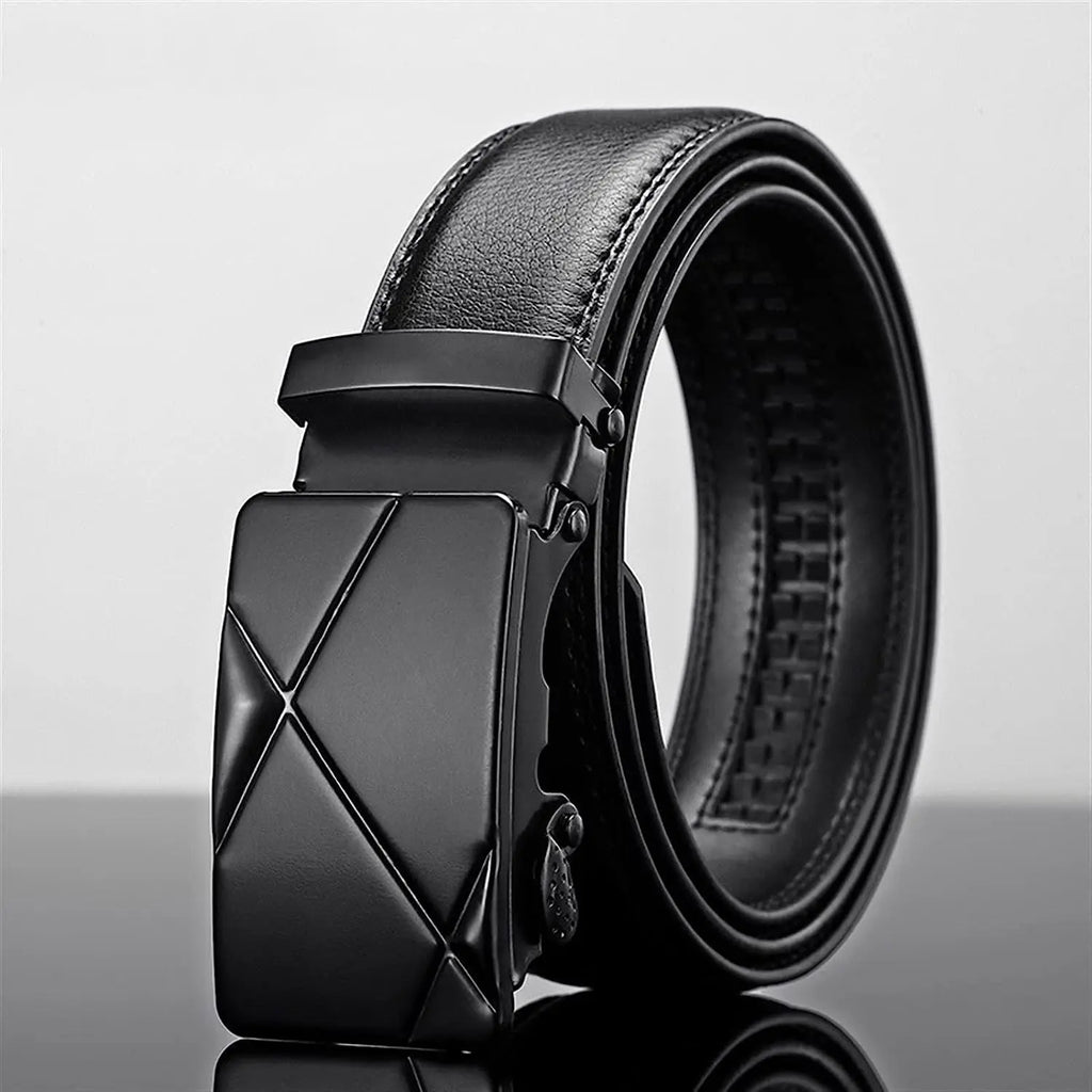 ceinture cuir noir pour homme