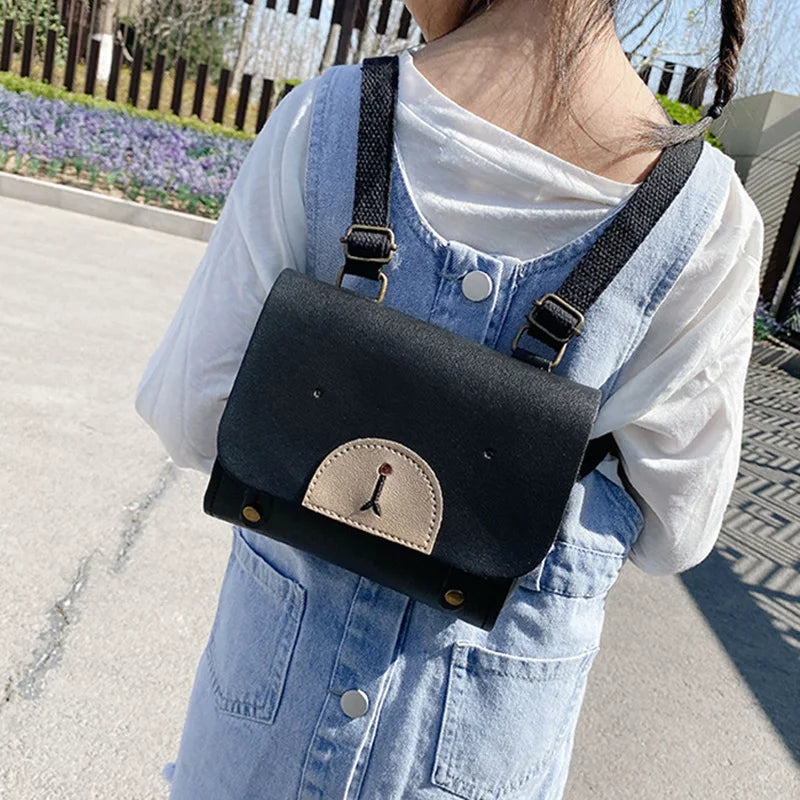 Sac à dos pour enfant en cuir, sacs d'école pour enfants de la maternelle, sac initié pour garçons et filles, petite taille