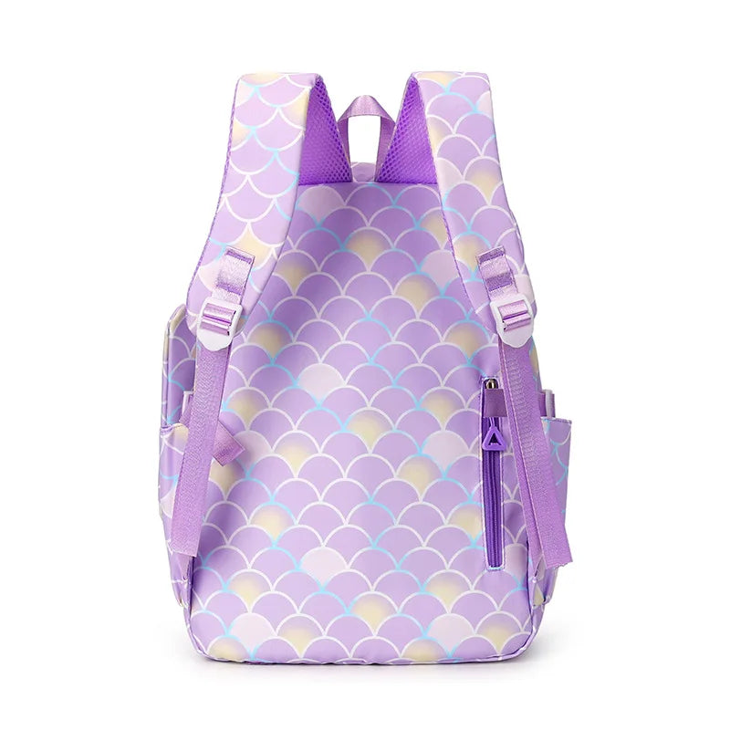 Sac à dos enfant fille Frozen – Ensemble 3 pièces (cartable, sac repas, trousse) scolaire et voyage
