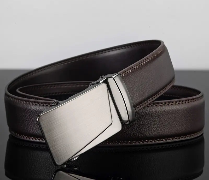 ceinture cuir noir pour homme
