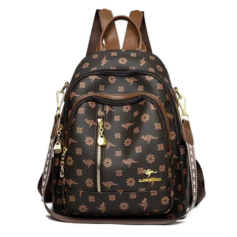 Sac à dos cuir pour femme – Luxana, confort élégance et grande capacité