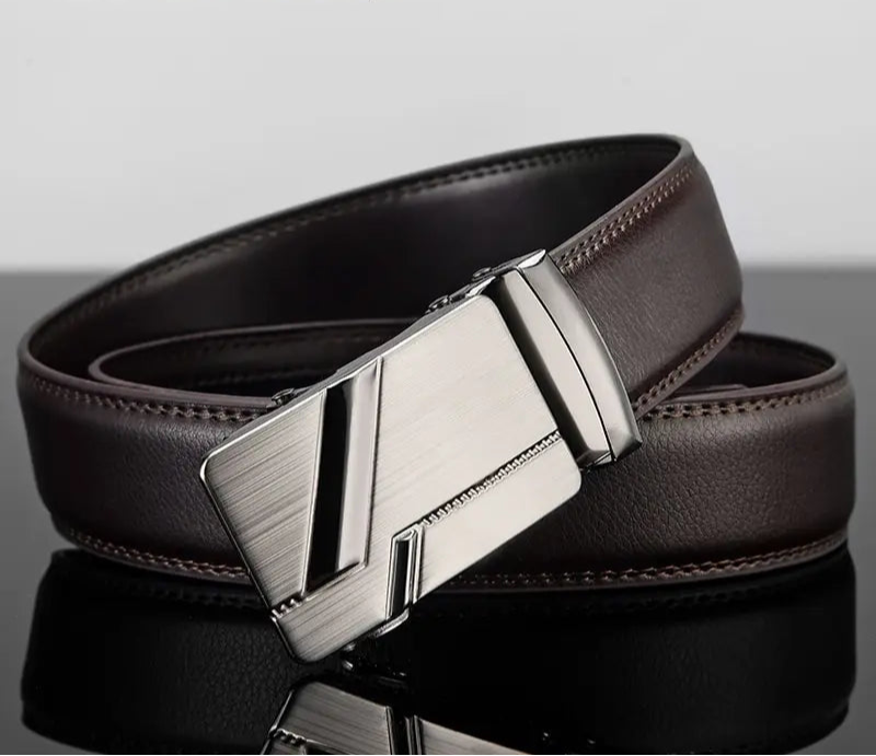 ceinture cuir noir pour homme