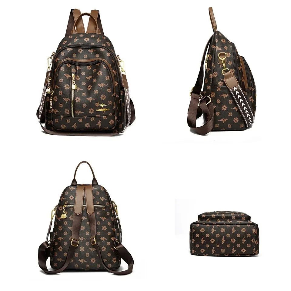 Sac à dos cuir pour femme – Luxana, confort élégance et grande capacité