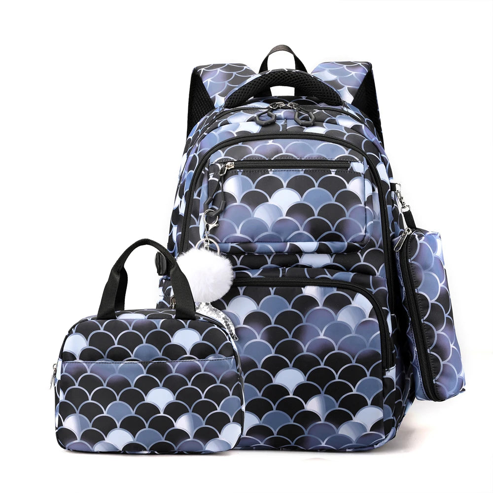 Sac à dos enfant – Ensemble 3 pièces imperméable