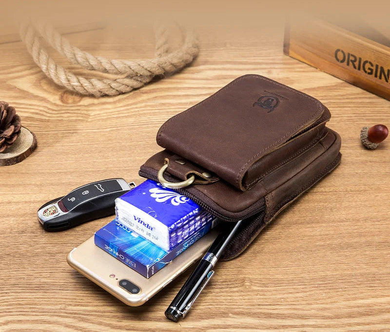 Pochette ceinture pour homme
