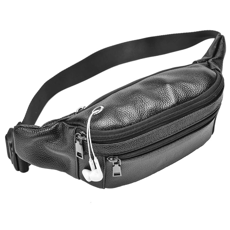 Sacs banane en cuir pour hommes