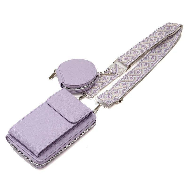 Mini sac à bandoulière pour téléphone et cartes – Élégance compacte et pratique