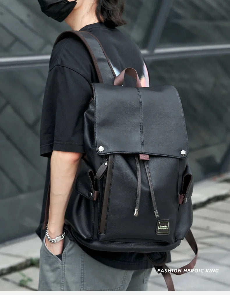 Sac à dos en cuir– Élégance Urbaine, pratique et robuste pour le quotidien