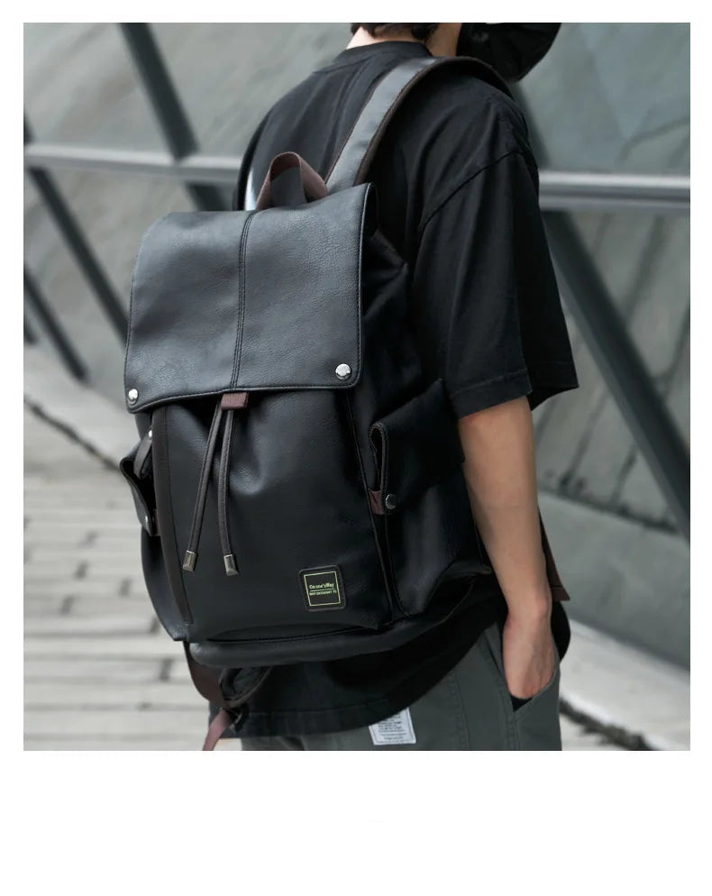 Sac à dos en cuir– Élégance Urbaine, pratique et robuste pour le quotidien