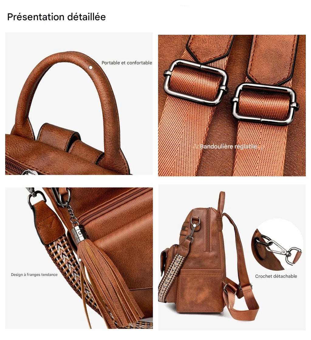 Sac à Dos Femme en Cuir – Quotidien féminin
