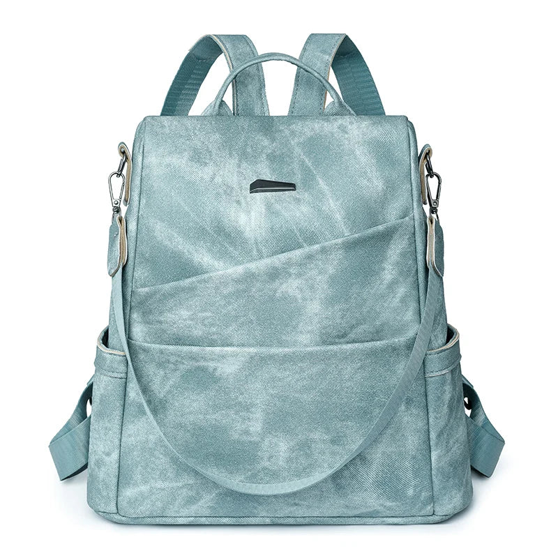 Sac à Dos Femme en Cuir – Élégance Urbaine, Idéal pour Voyage, Études ou Quotidien