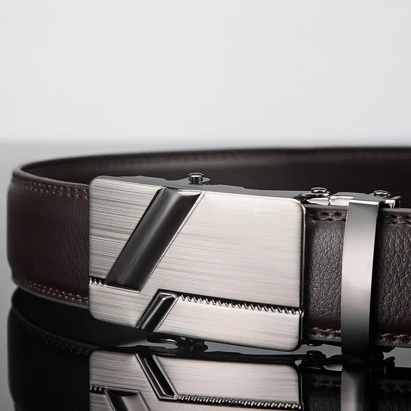 ceinture cuir noir pour homme