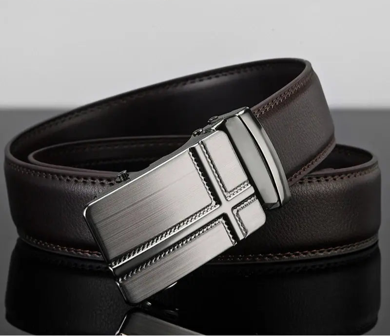 ceinture cuir noir pour homme
