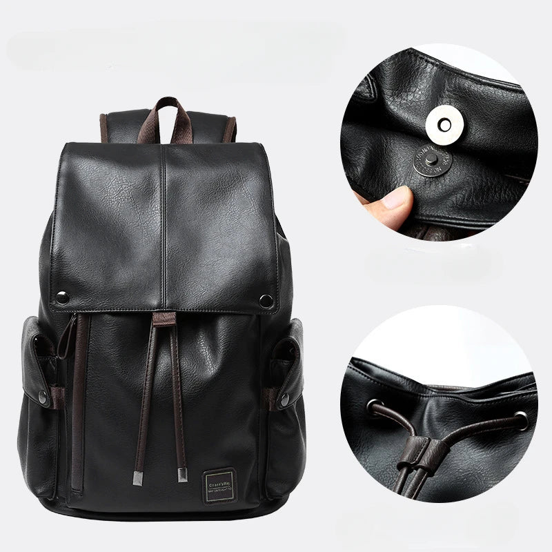 Sac à dos en cuir– Élégance Urbaine, pratique et robuste pour le quotidien
