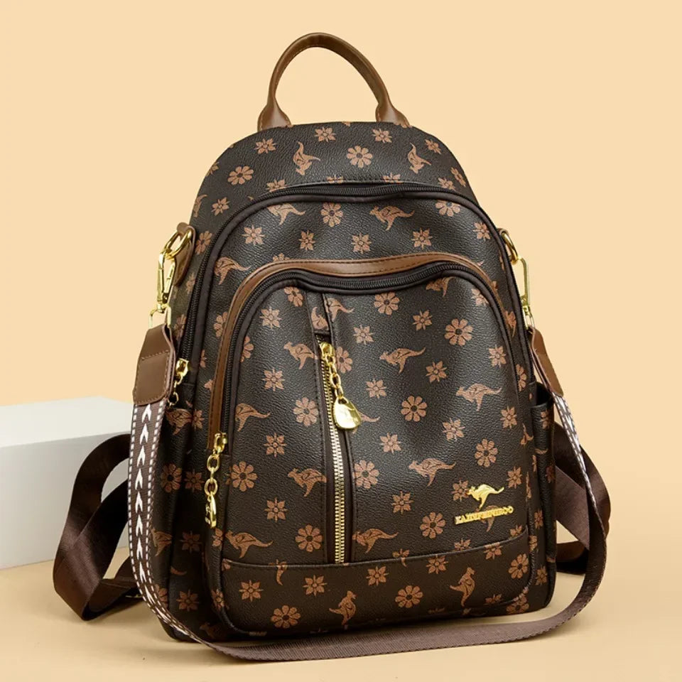 Sac à dos cuir pour femme – Luxana, confort élégance et grande capacité