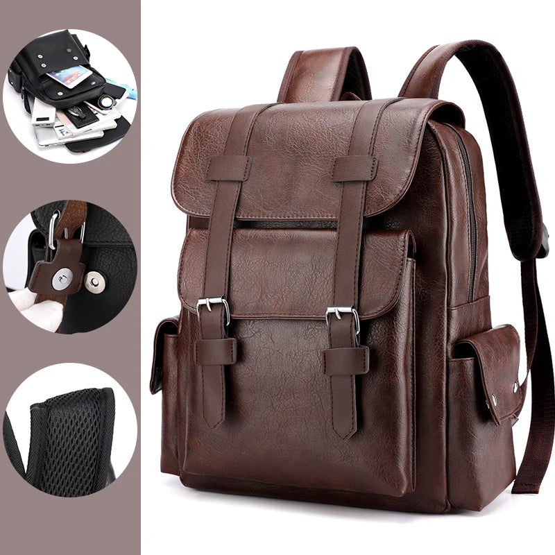 Sac à dos homme en cuir – Style Vintage