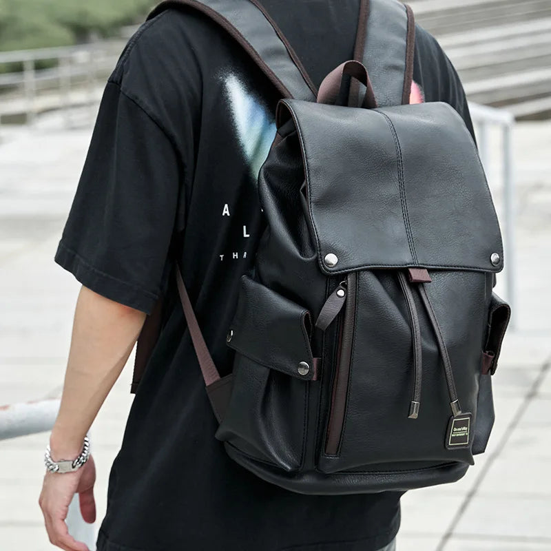 Sac à dos en cuir– Élégance Urbaine, pratique et robuste pour le quotidien