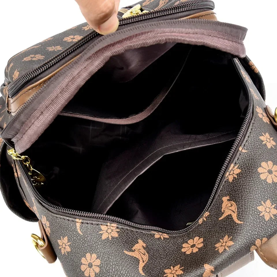 Sac à dos cuir pour femme – Luxana, confort élégance et grande capacité