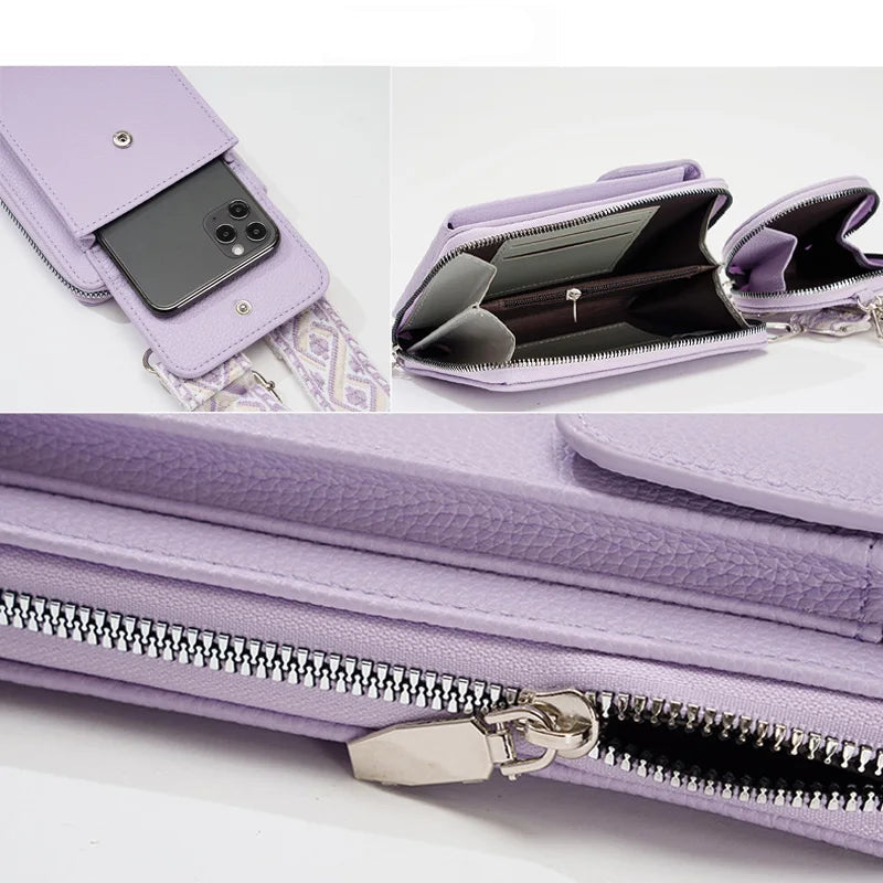 Mini sac à bandoulière pour téléphone et cartes – Élégance compacte et pratique