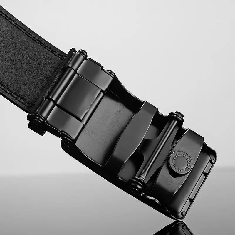 ceinture cuir noir pour homme