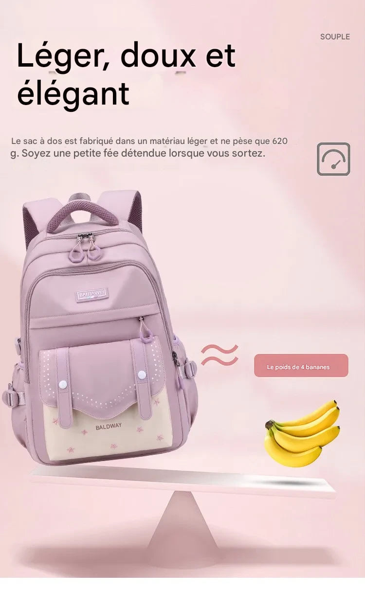 Sac à dos enfant – Léger, imperméable et stylé