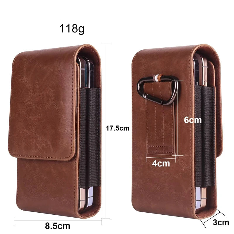 étui téléphone – Protection verticale pour Samsung et iPhone